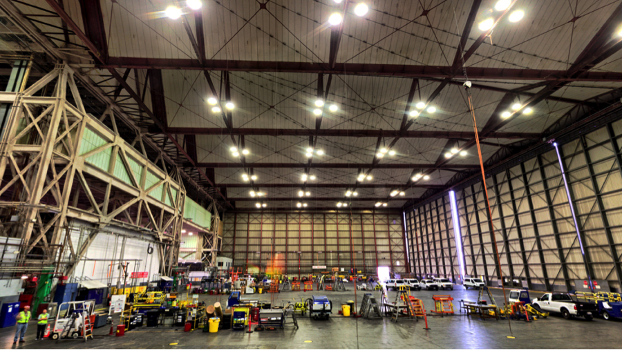 San Francisco Superbay Hangar for American and United Airlines
